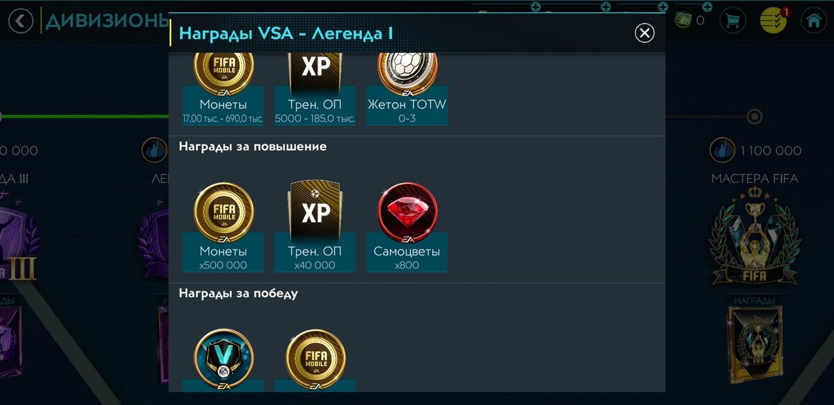 Награды