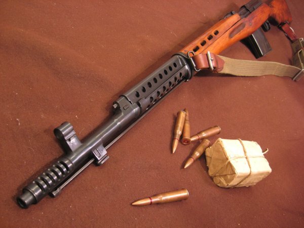 СВТ-40 с патронами 7,62×54R