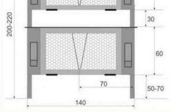 Клетки для кроликов своими руками: размеры, чертежи, конструкция