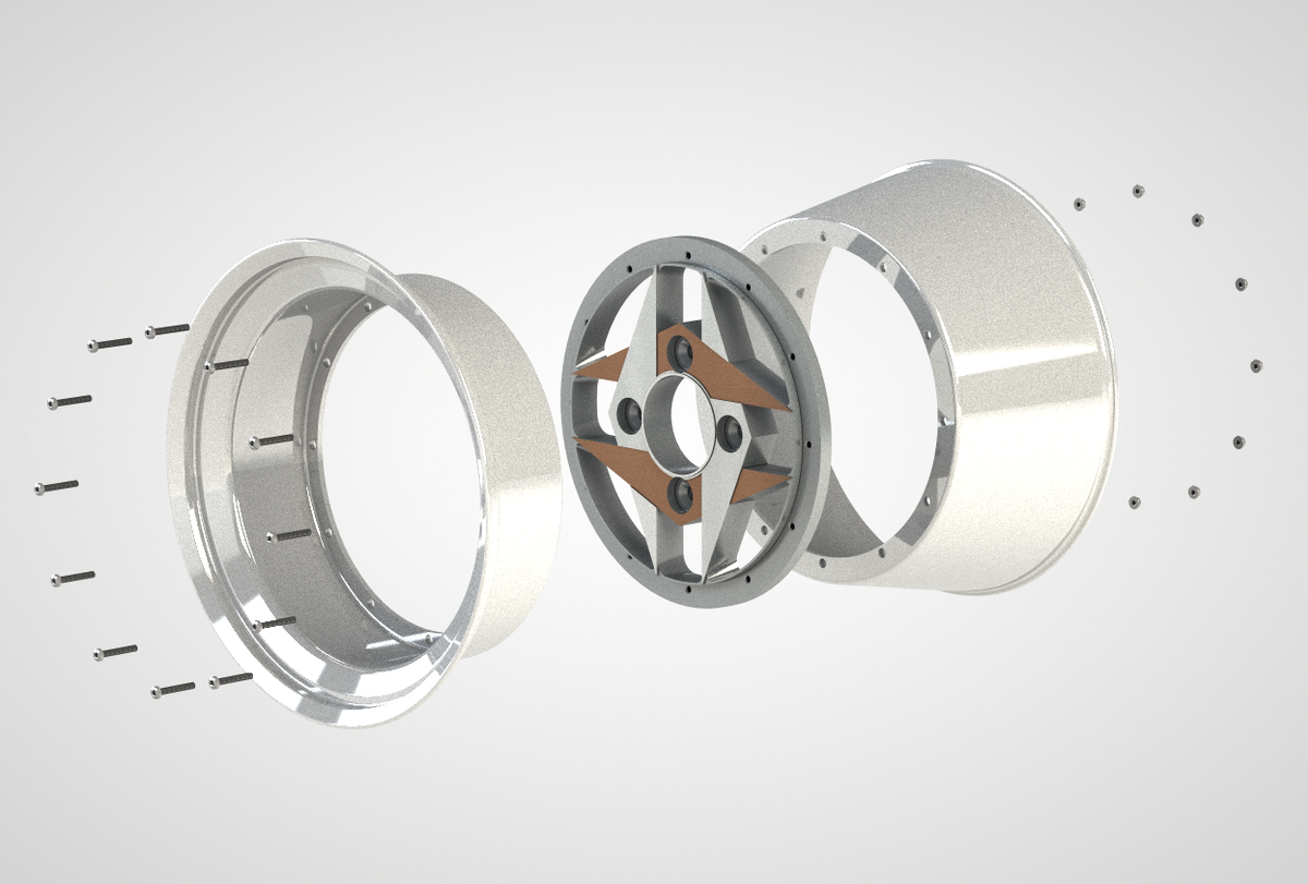 Рис. 2. Взрыв-схема диска