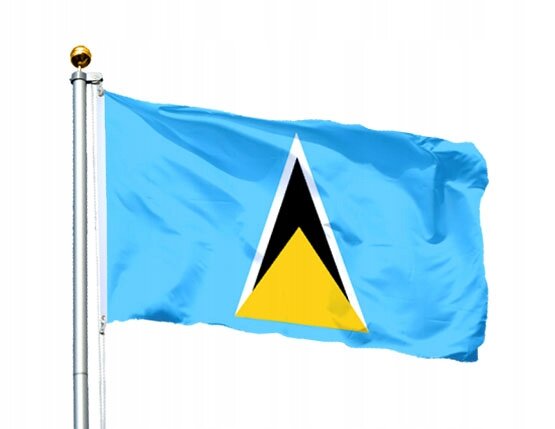 Флаг Сент-Люсии