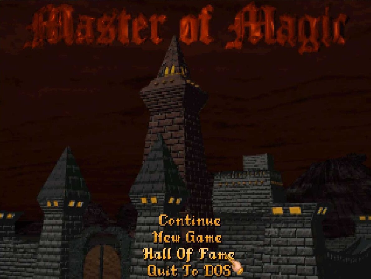 Загрузочный экран Master Of Magic