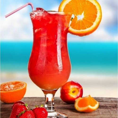 20.  (Sex On The Beach)

Согласно официальной версии Международной ассоциации барменов (International Bartenders Association) коктейль готовится из водки, персикового шнапса, апельсинового сока, и клюквенного сока. Ингредиенты встряхиваются со льдом в шейкере и подаются в стакан хайбол с долькой апельсина в качестве украшения. Иногда они могут быть смешаны в меньших количествах и служат в качестве шот дринка.
