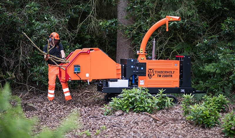 Измельчитель древесины Timberwolf 230 VTR