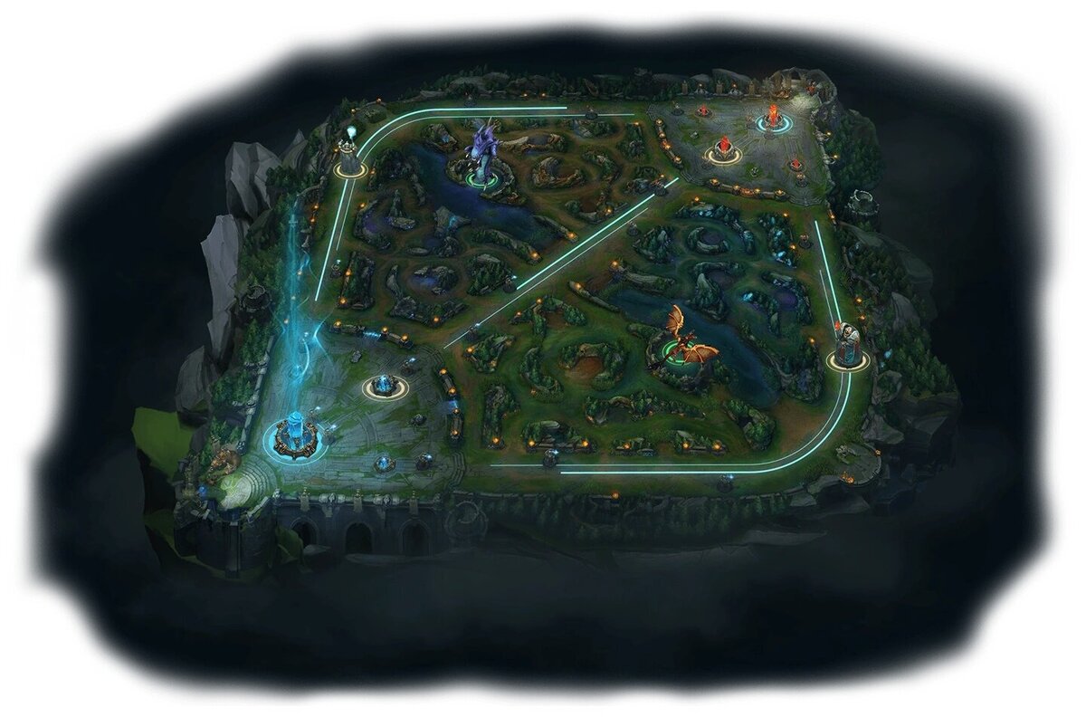 Карта league of legends wild rift