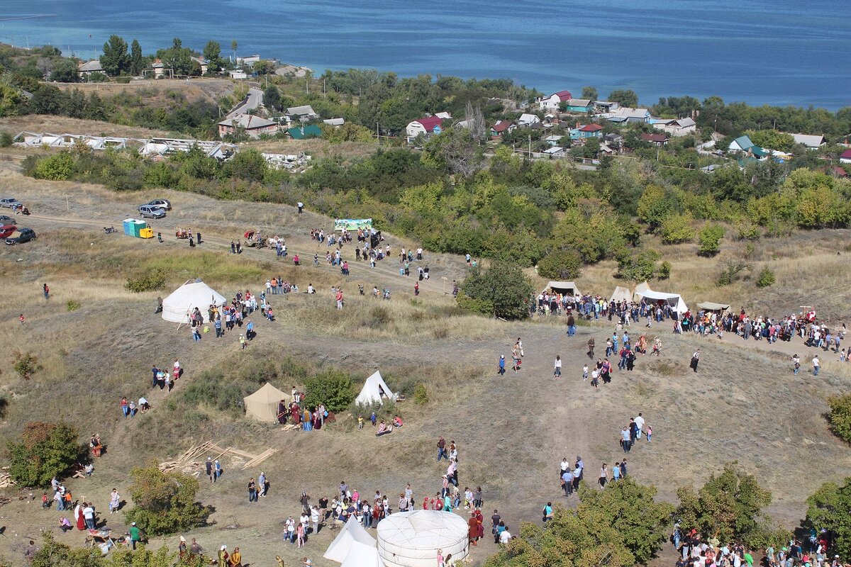 кочевой город на месте древнего