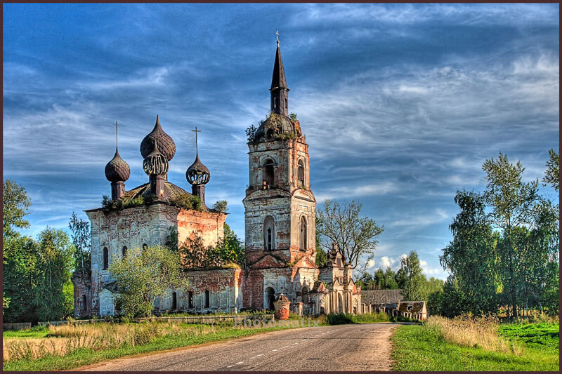 Сельская Церковь с названиями