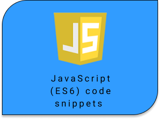 JavaScript (ES6) snippets
