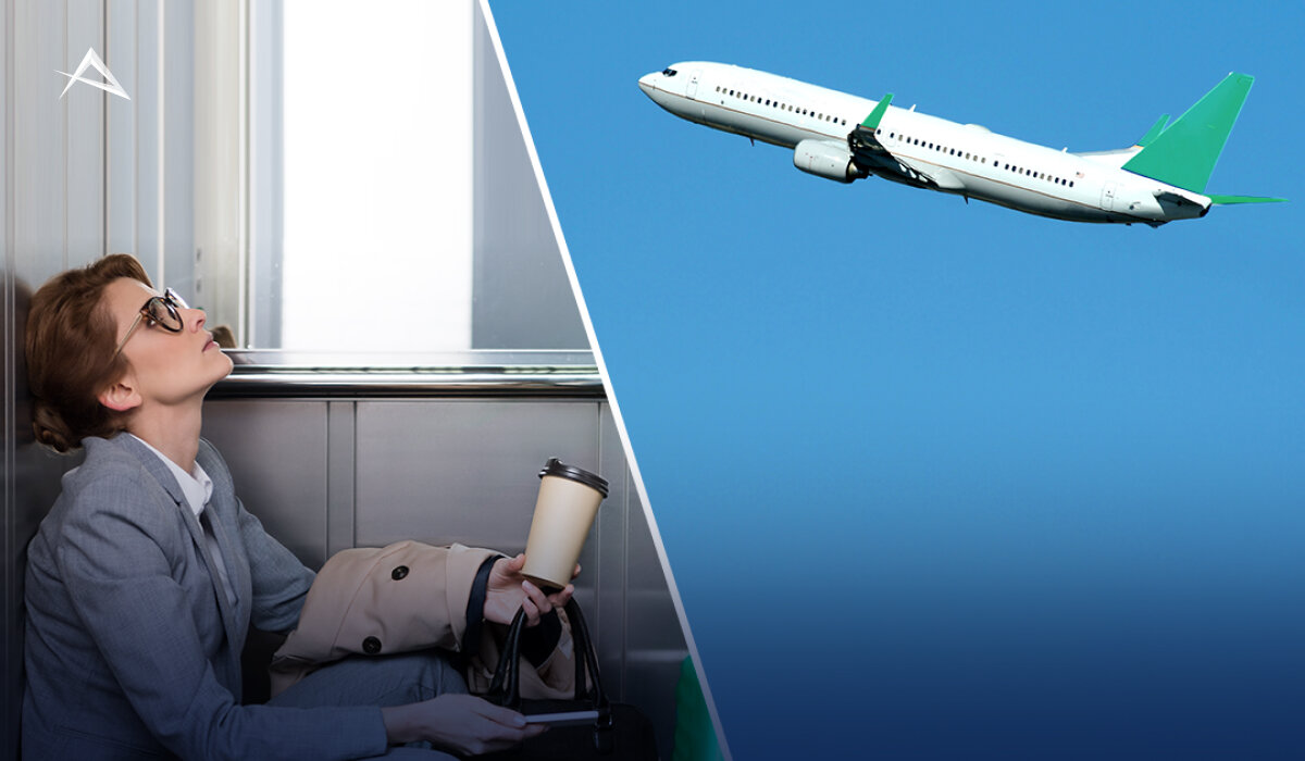 Застрял в лифте и упустил свой самолёт