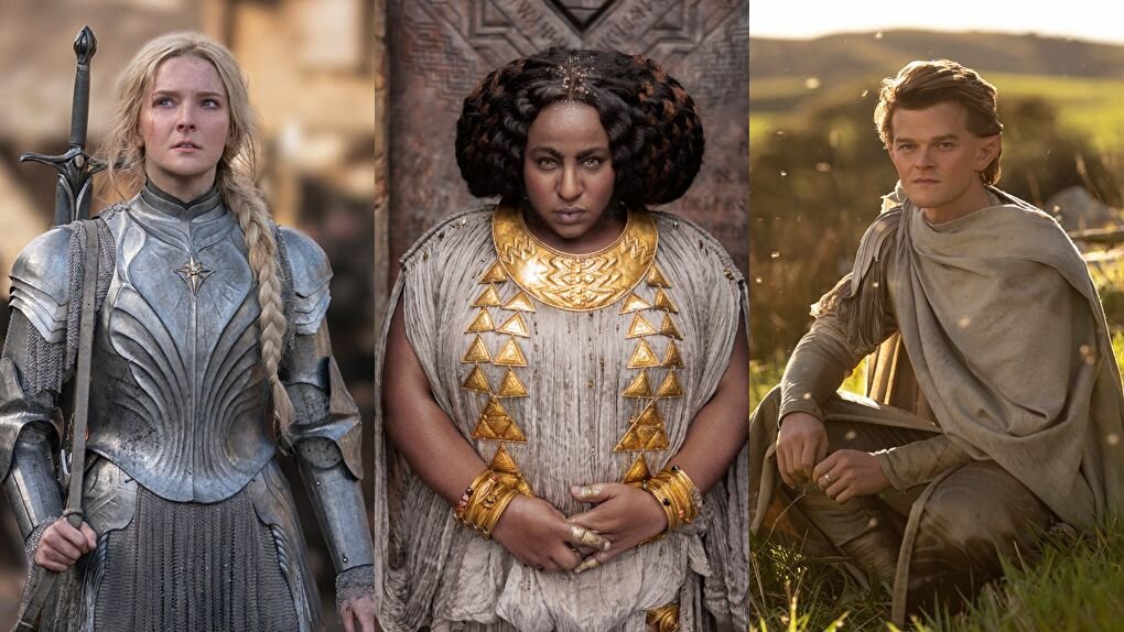  Кадры будущего сериала "Властилин колец".