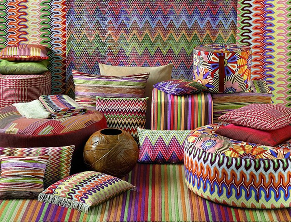 Оформление текстиля. Ткань зигзаг Миссони. Missoni Missoni. Миссони 2023. Missoni Home Zigzag.