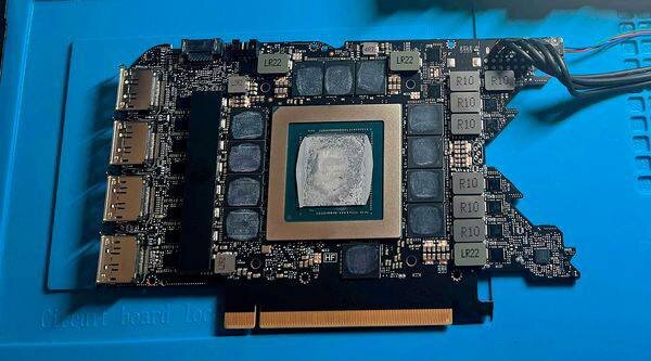 "Внутренний мир" NVIDIA RTX A6000 