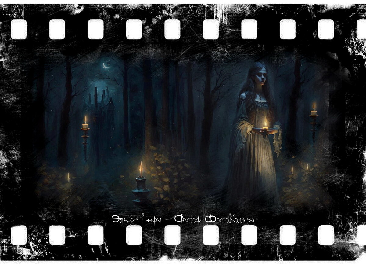 ФотоКоллаж Эльза Герм. В соавторстве с нейросетью.