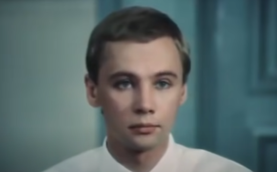 Виктор Одинцов (Андрей Ташков), кадр из фильма "Дорогой Эдисон" (1986)