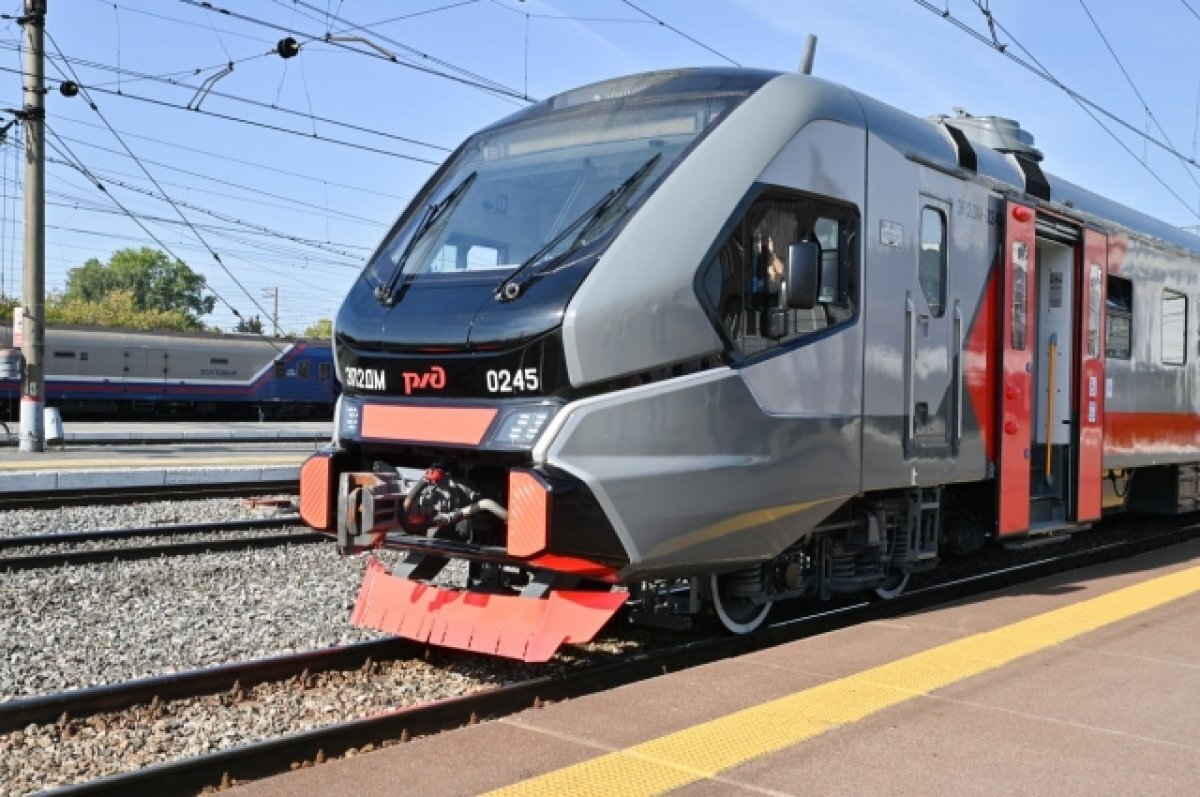    В Тюменской области по пригородным маршрутам запустят новый электропоезд