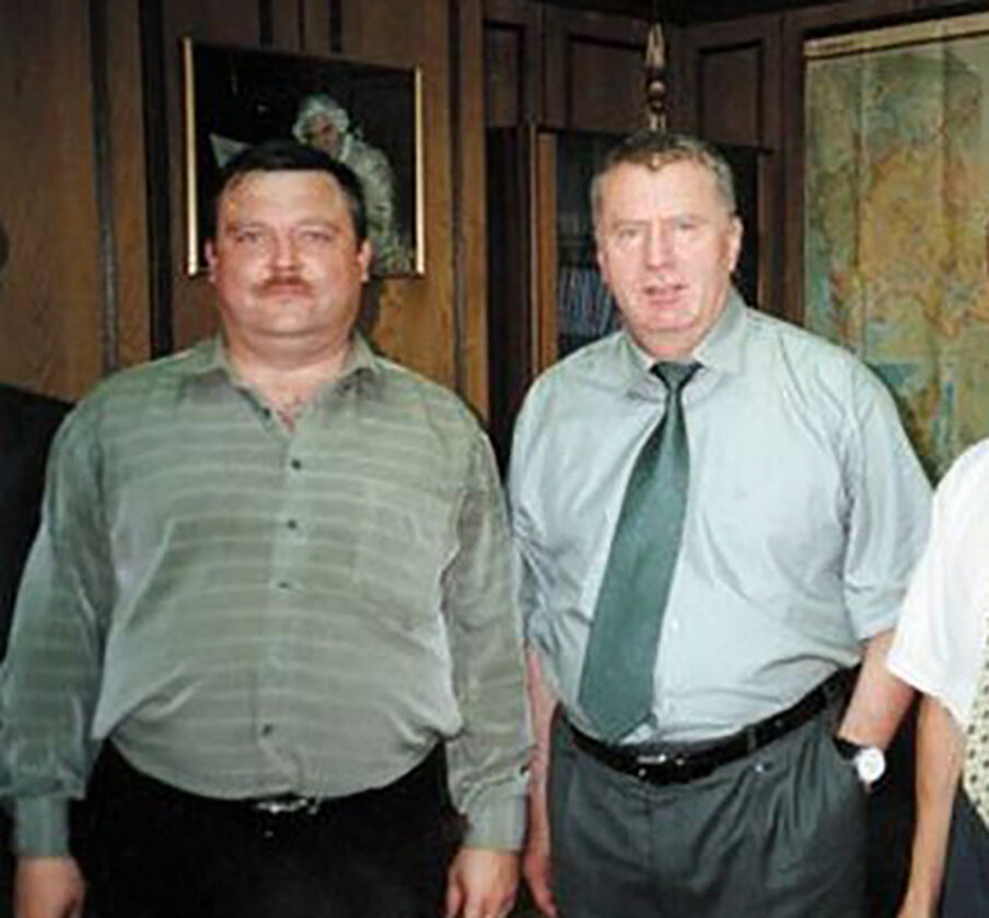 Михаил Круг и Владимир Жириновский
