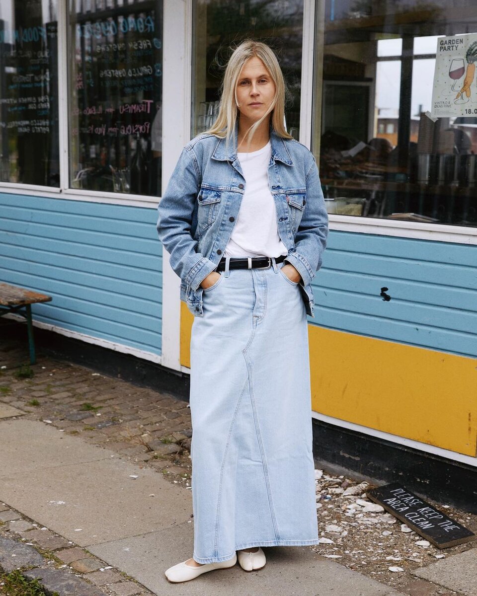 Ставка на макси: почему джинсовые юбки сейчас в моде и на что обратить внимание летом 2020