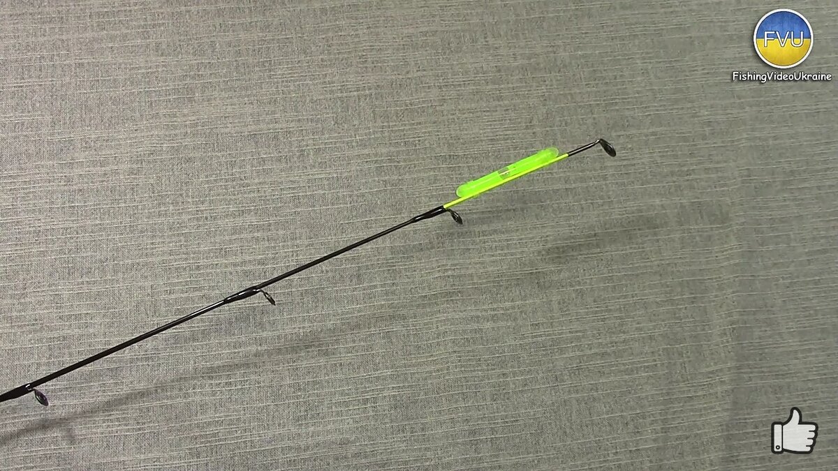 фото светлячок на вершинки фидерной крепится