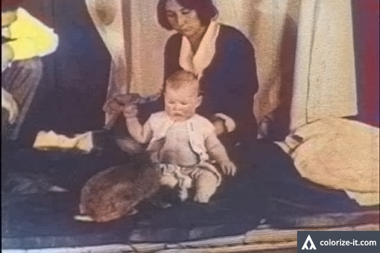 Маленький мальчик Альберт, 1920 год.