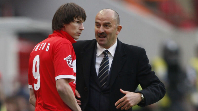 Егор ТИТОВ и Станислав ЧЕРЧЕСОВ. Фото Александр ФЕДОРОВ, "СЭ"