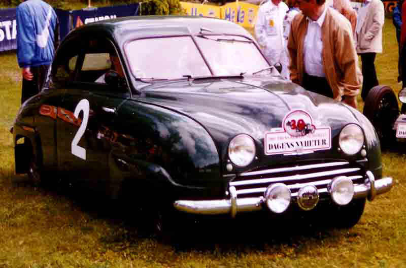 Ларс-Гёран Линдгрен. Швеция 1949 год. SAAB-92