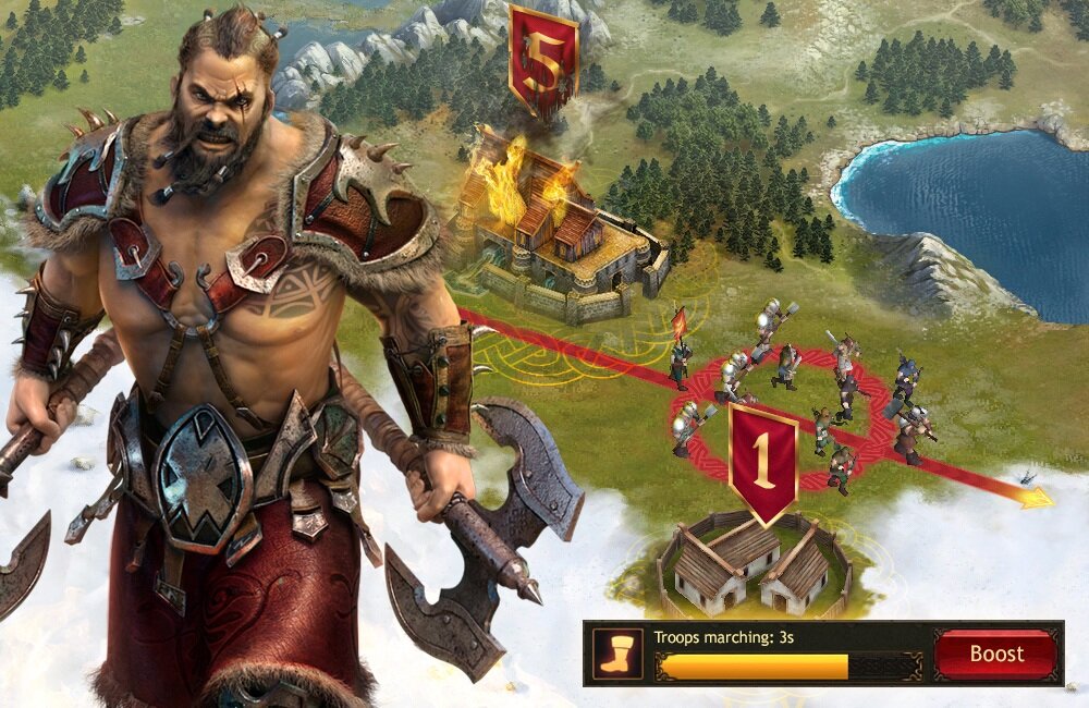 Как создать новый аккаунт в vikings war of clans