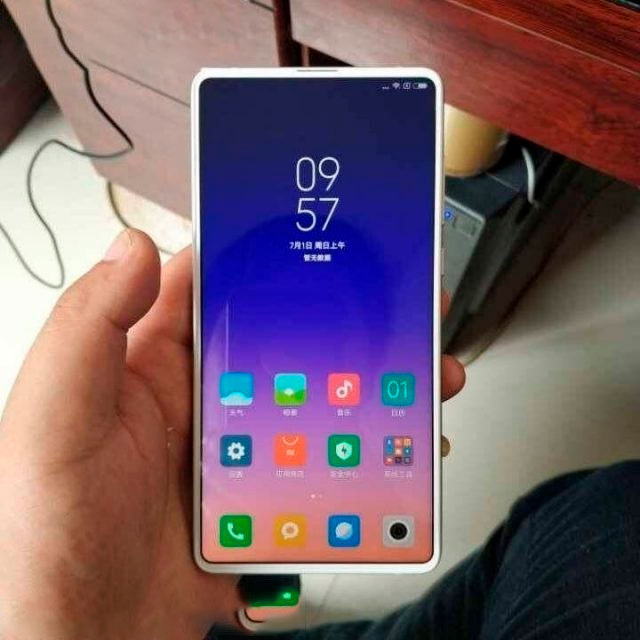 Одна из утечек дизайна Xiaomi Mi Mix 3