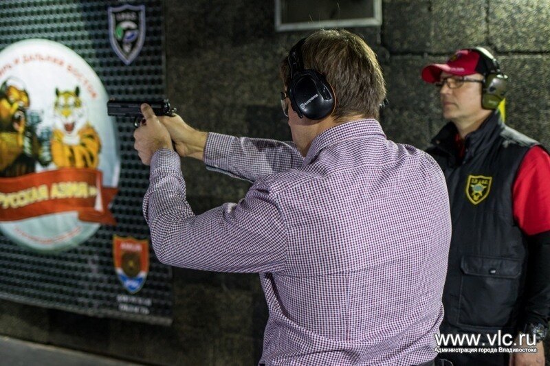 Виталий Веркеенко любит стрелять.