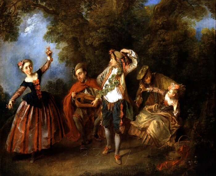 Никола Ланкре (1690-1743). Менуэт