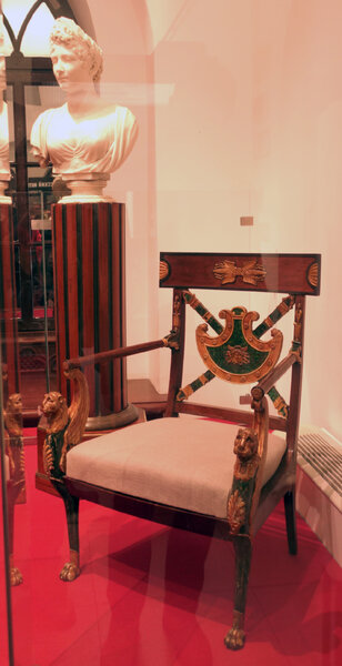 Кресло.  Автор проекта К. Росси (по модели Л.Руска) Санкт-Петербург 1810 -1820 годы