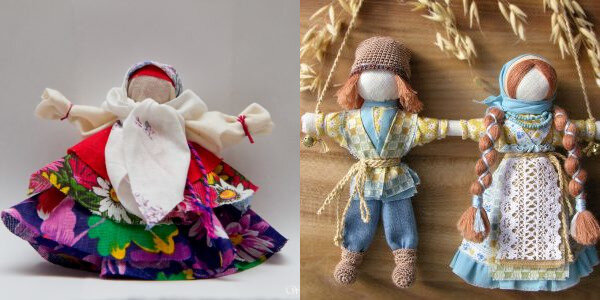Текстильные кукл