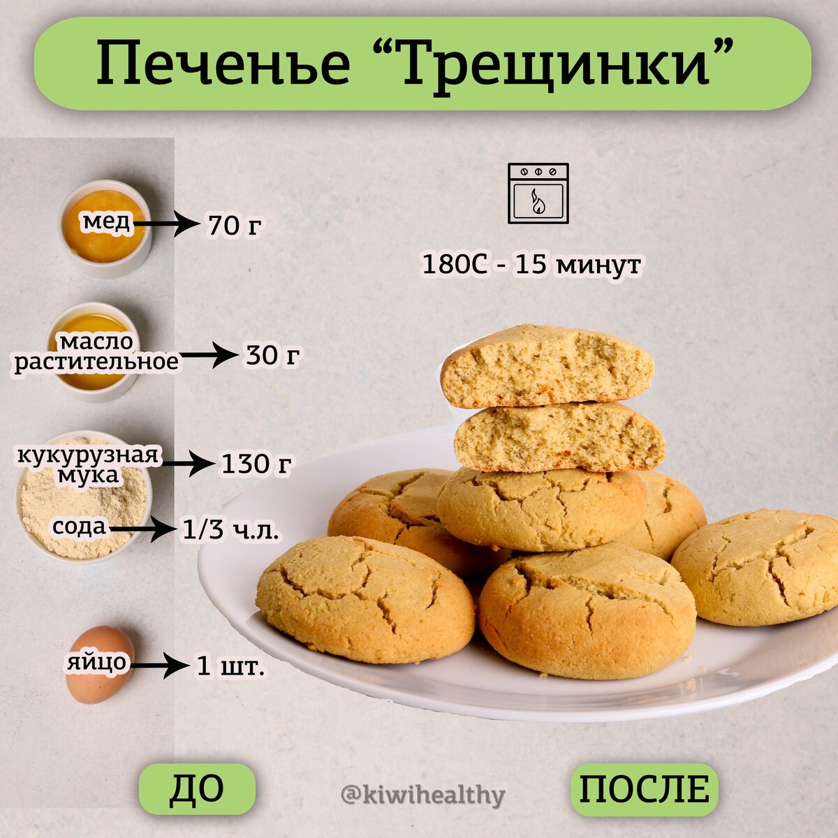 Рецепт печенья