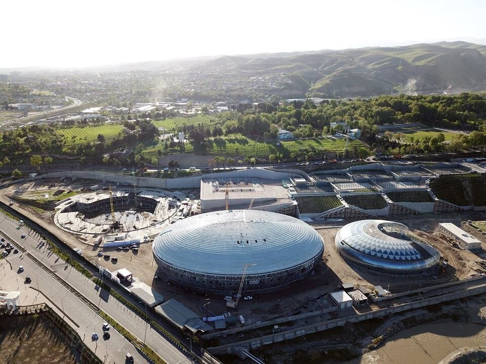 Спорткомплекс троится на площади в 10 га. Фото: Asia-Plus