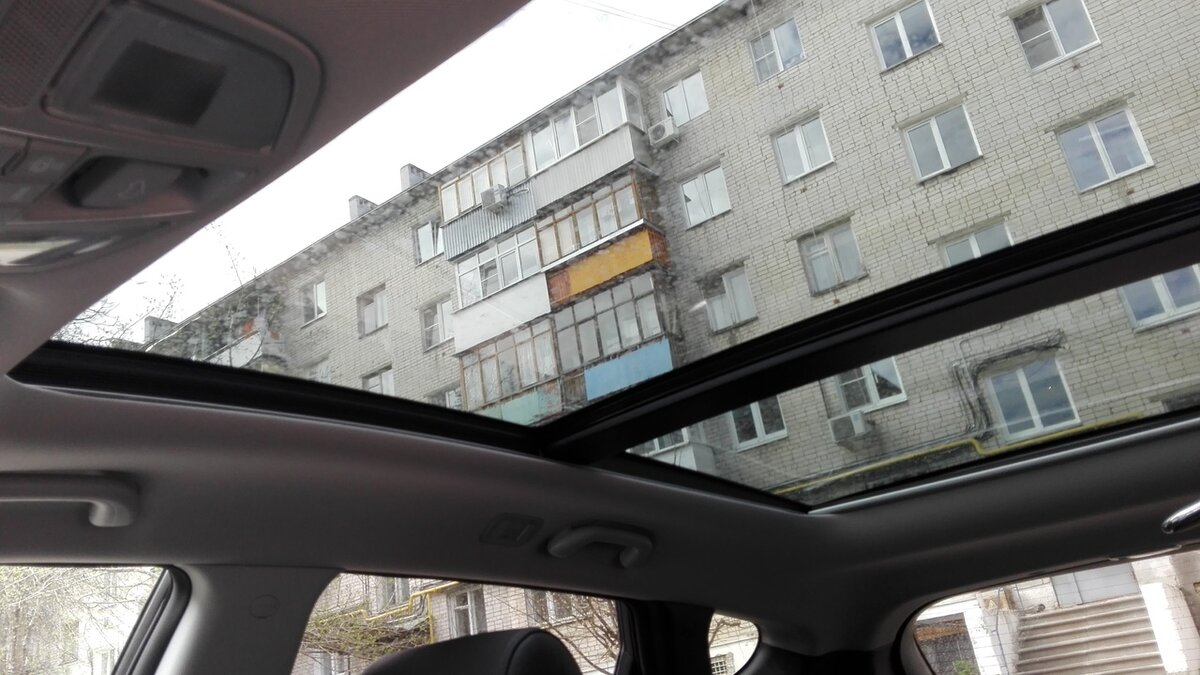 Hyundai Santa Fe с панорамной крышей