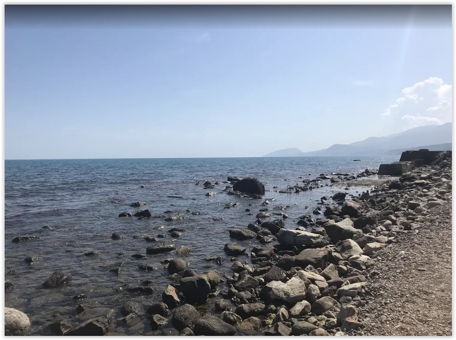 Вид на гору Медведь из Сатеры