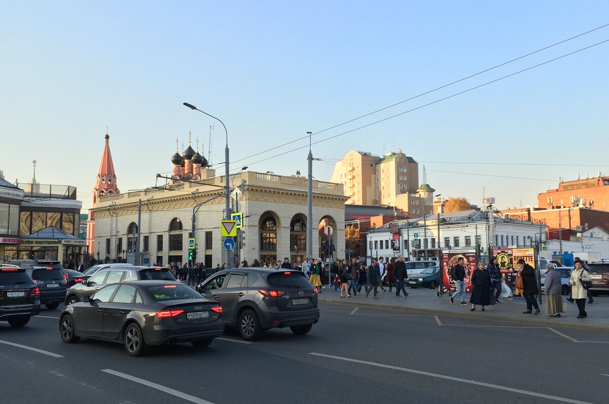 Таганская площадь сегодня