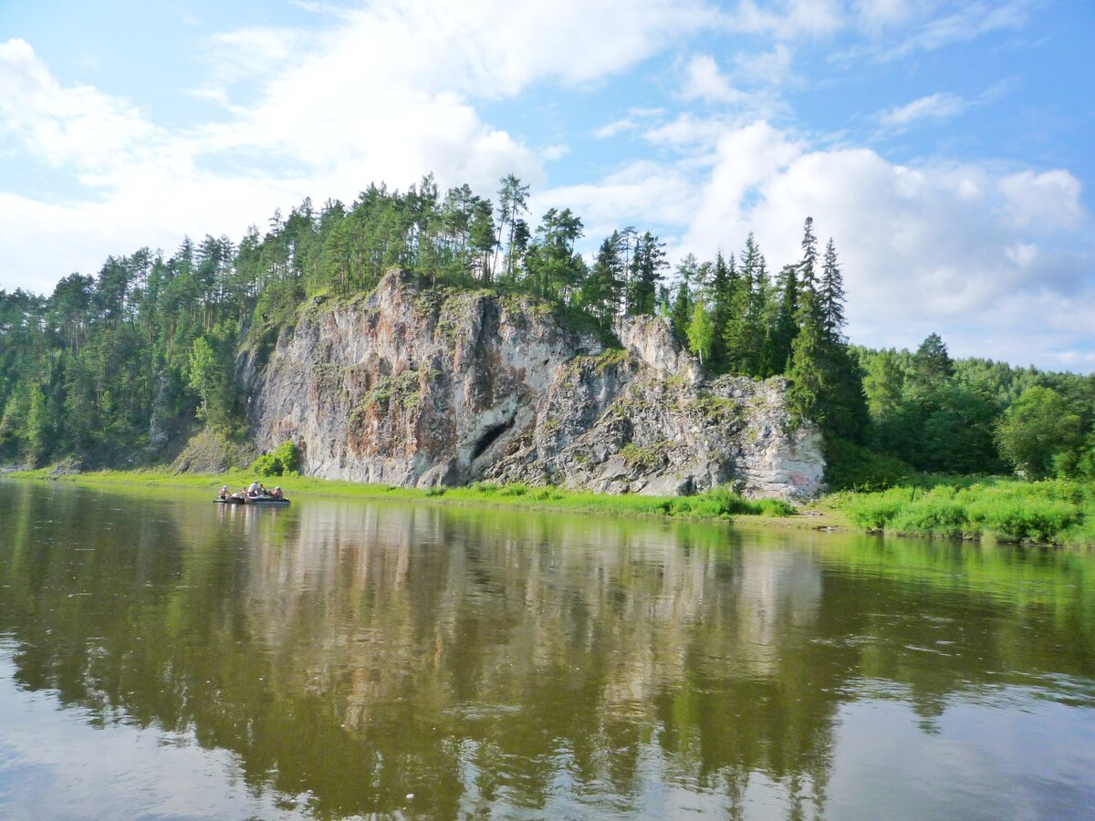 Пересечение волги и камы