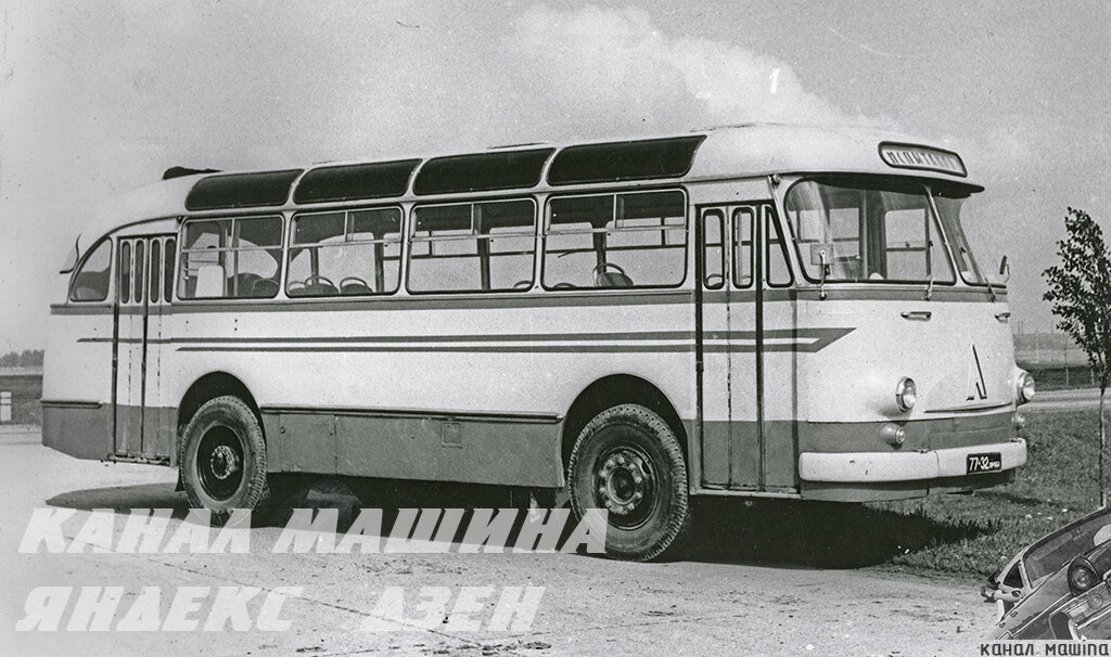 Вот они, первые плоды советско-венгерской кооперации в области автобусостроения: советский автобус ЛАЗ-695Е с венгерским ведущим мостом Raba…