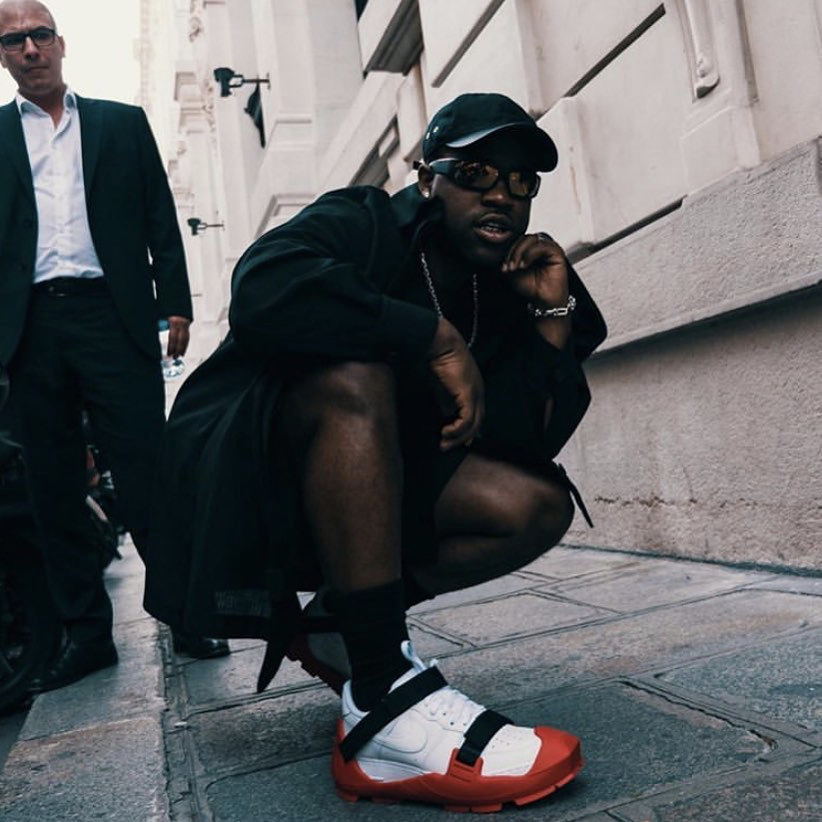 A$AP Ferg в Air Force 1 с отцепляемой подошвой 