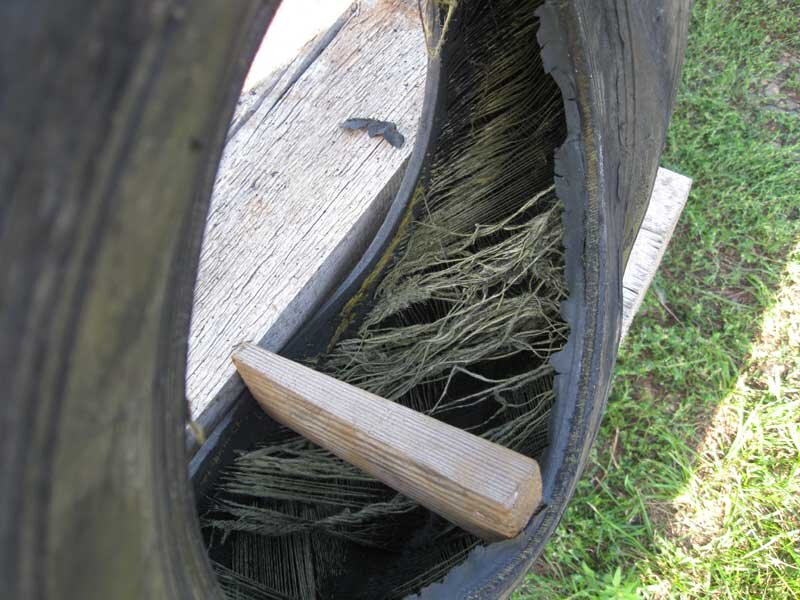 Разлохмаченная китайская резина