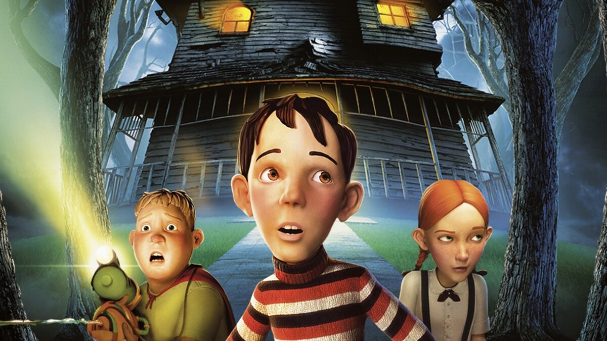 Мультсериалы страшилки. Дом-монстр мультфильм 2006. Мультфильм дом монстр 2. Дом монстр фильм. Мультик про дом монстр Констанция