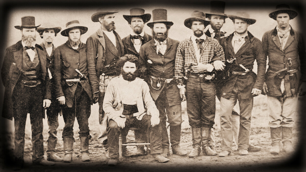 Одни из первых поселенцев.