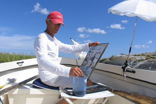 Станислав Заладз (Stanislaw Zoladz ) за работой