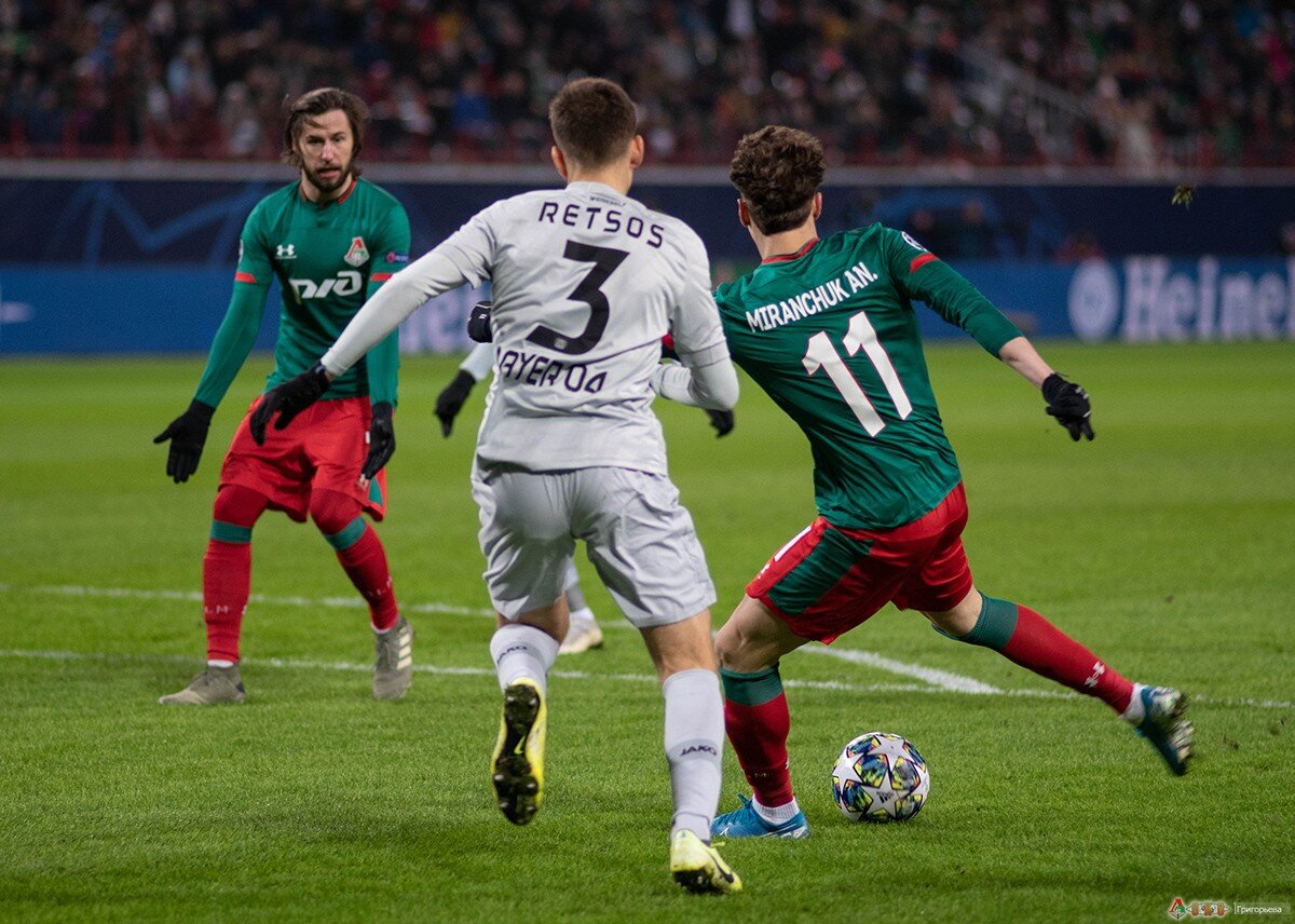 Поражение Локомотива от Байера 0:2, из-за которого команда вылетела из Лиги Чемпионов