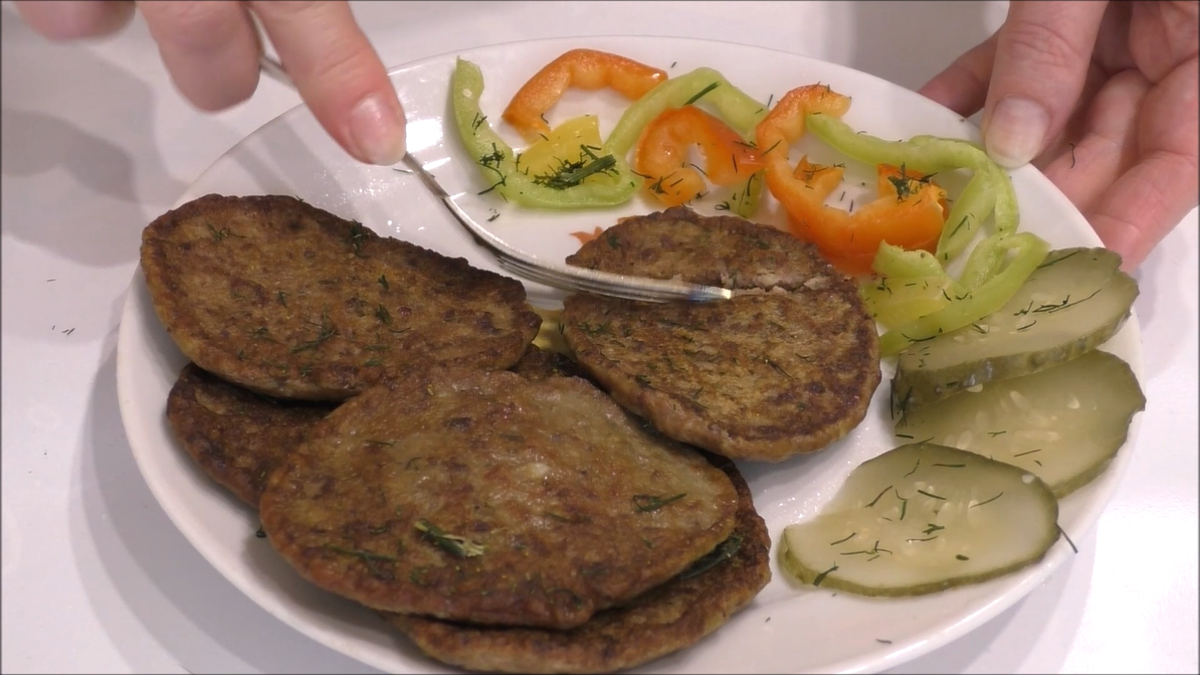 Котлеты из куриной печени, готовлю их когда лень возиться с мясом