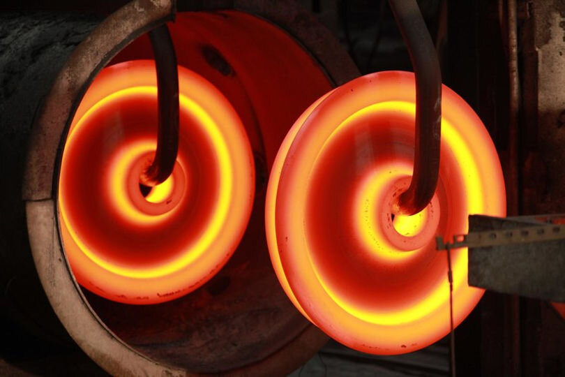 Изготовление железнодорожных колес 