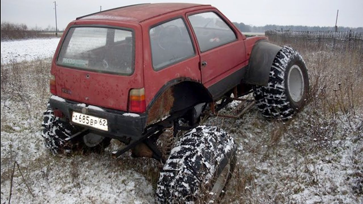 Умелец сделал вездеход из ОКИ своими руками. Показываю что получилось |  Автоблог Регион 18 | Дзен