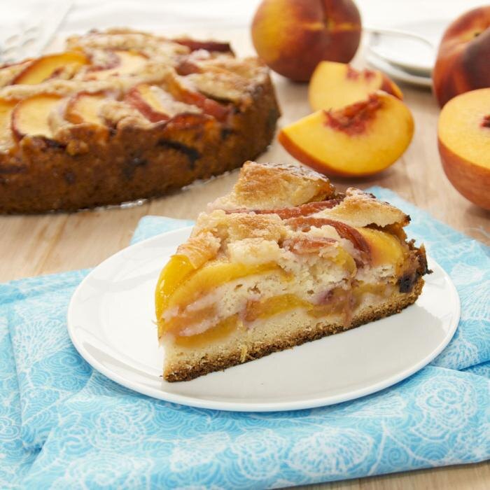 Персиковый пирог