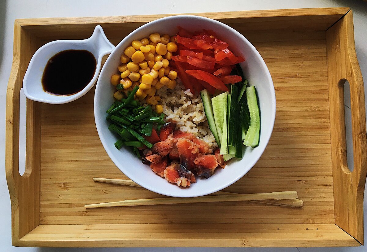 Вкусный гарнир с рисом и овощами к ужину на сковороде — пошаговый рецепт с фото