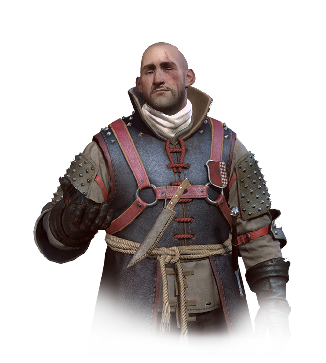 Калеб Менге - командир охотников за колдуньями и глава храмовой стражи.